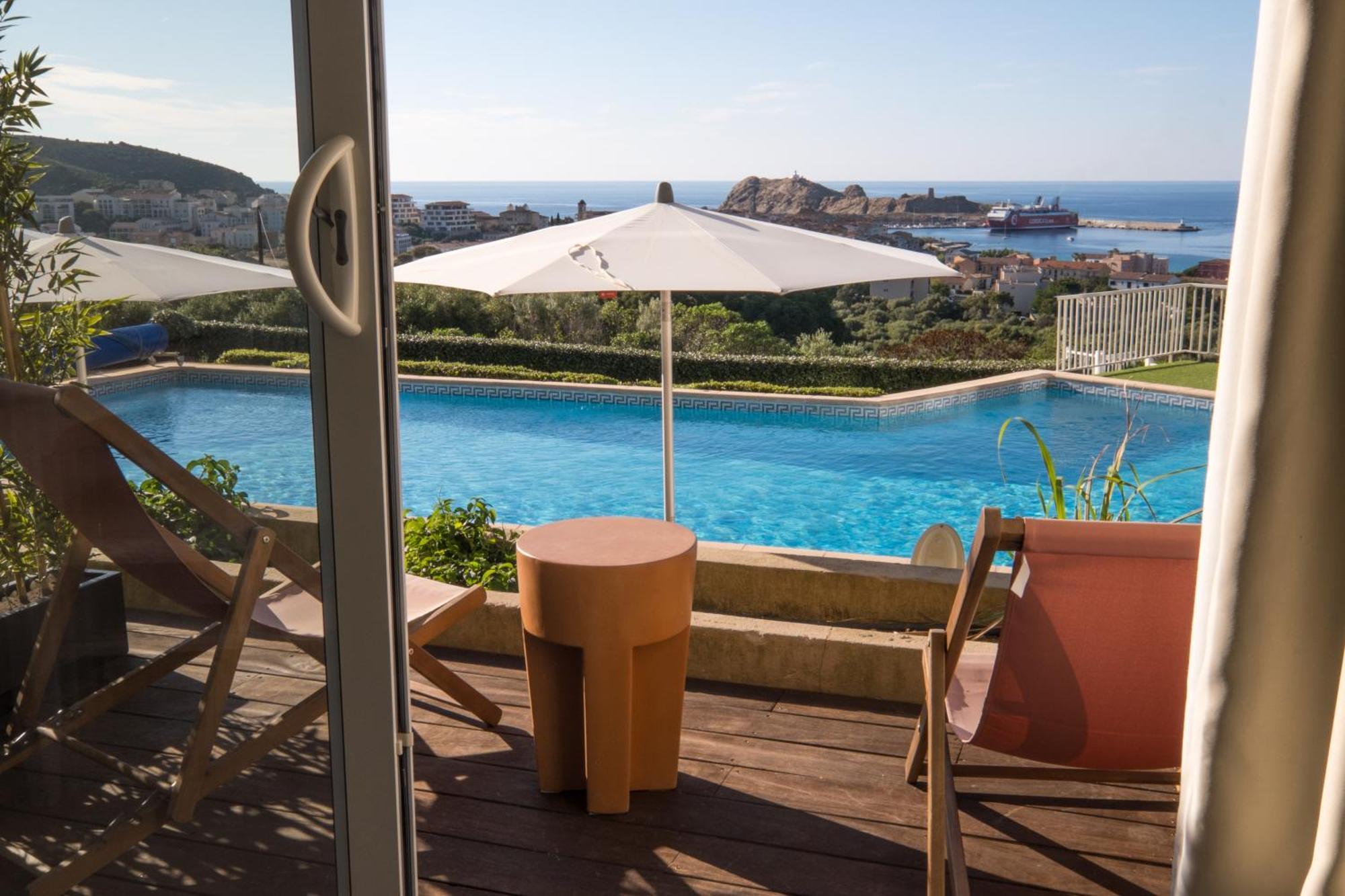Hotel Funtana Marina L'Ile-Rousse  Bagian luar foto